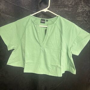 Mono B Mint Green Women's Blouse